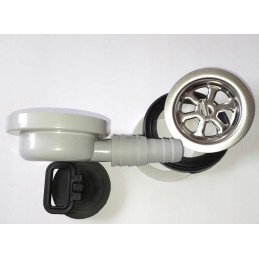 Drain, siphon, drain, hole 55, pipe 25-20 mm, large