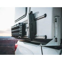 Airline rail cargo securing strip, 100 cm, aluminum