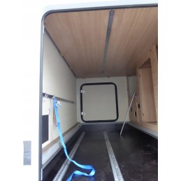 Airline rail cargo securing strip, 100 cm, aluminum