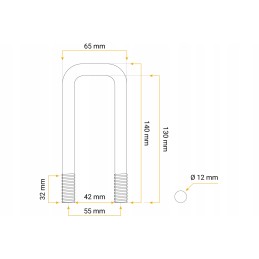 Square oval 130 42 130 trailer attachment