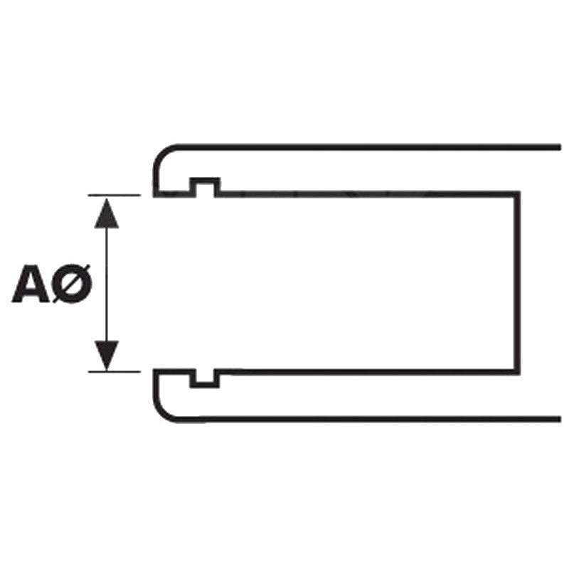 Internal lock ring 44 5mm din 472