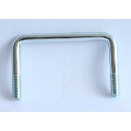 Square oval m12 65 102 65 bracket, clamp for mounting the trailer