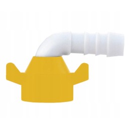 Lilies angled connector, internal thread 1 2 10 mm