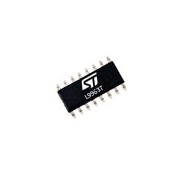 1 pcs : L9963T-TR - Battery Management Automotive general purpose SPI to isolated SPI transceiver