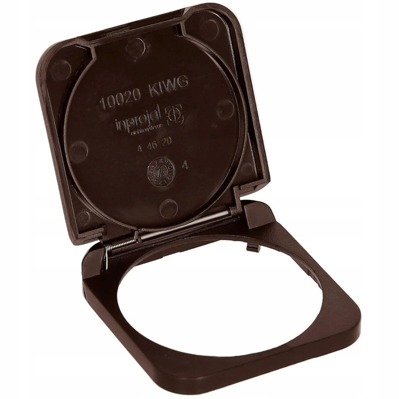 Presto brown electrical socket housing frame