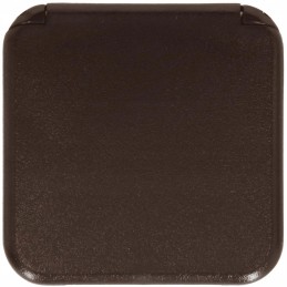 Presto brown electrical socket housing frame