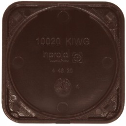 Presto brown electrical socket housing frame