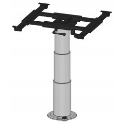 Pneumatic table leg 355 730 mm adjustable support for camper trailer