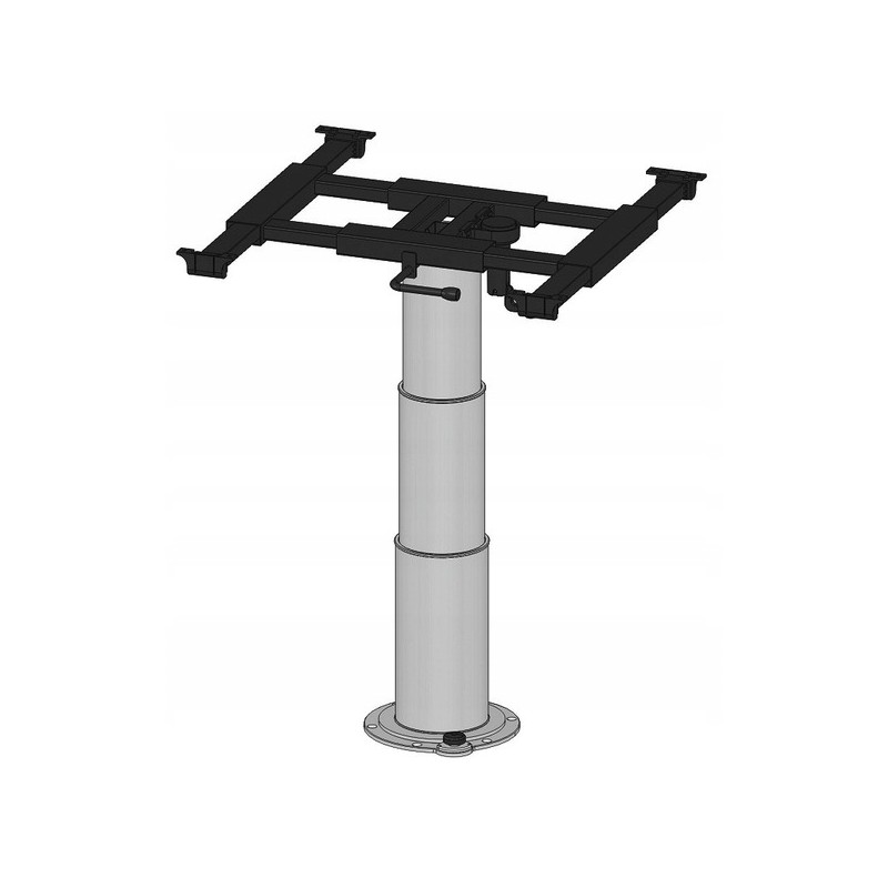 Pneumatic table leg 355 730 mm adjustable support for camper trailer