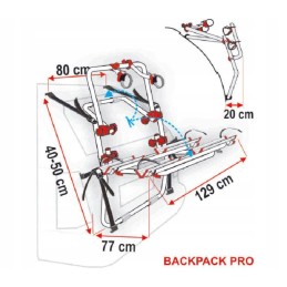 Carry bike backpack fiamma bike rack