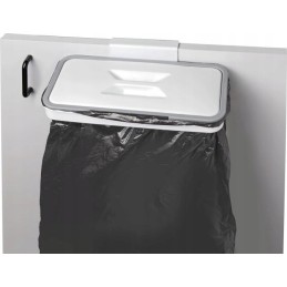 Garbage bin bag holder one way brunner