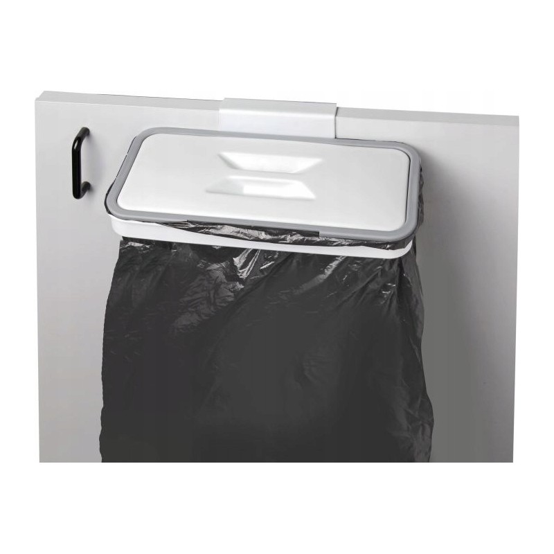 Garbage bin bag holder one way brunner
