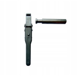 Bottom opening lock, Pronar type, straight with pin