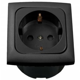 230v socket with a flap for a camper and a Haba trailer