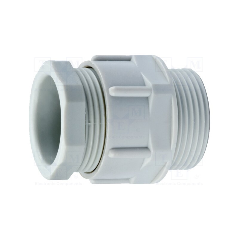 5 pcs x HUMMEL - 1.202.1300.11 - Cable gland, PG13,5, IP54, polyamide, grey, DIN 46320-A-FS