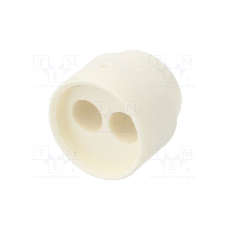 5 pcs x HUMMEL - 1.089.1303.19 - Insert for gland, 5mm, NPT1/2', elastomer, Holes no: 2, -40÷100°C