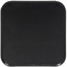 Presto black electrical socket frame