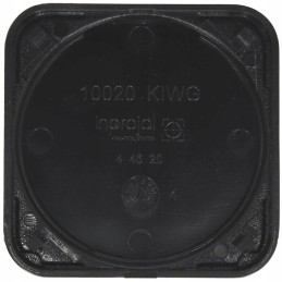 Presto black electrical socket frame