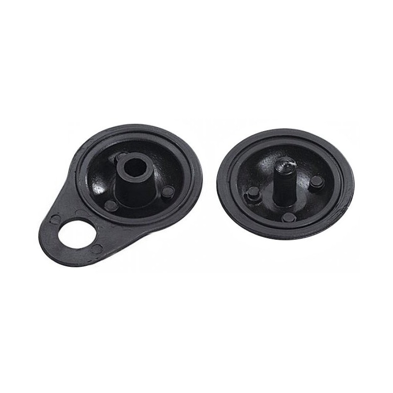 Clips, installation set for floor mats, 6 pcs