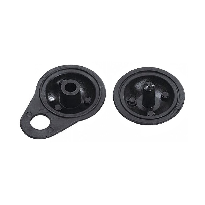 Clips, installation set for floor mats, 6 pcs