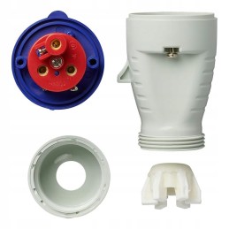 Cee plug connector connection cable cable male plug camper 16a 230v