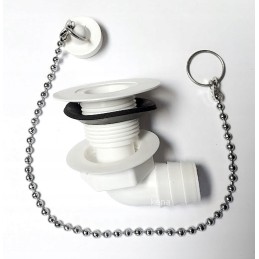 Angle drain 3 4 inch 19 mm drain plug for sink