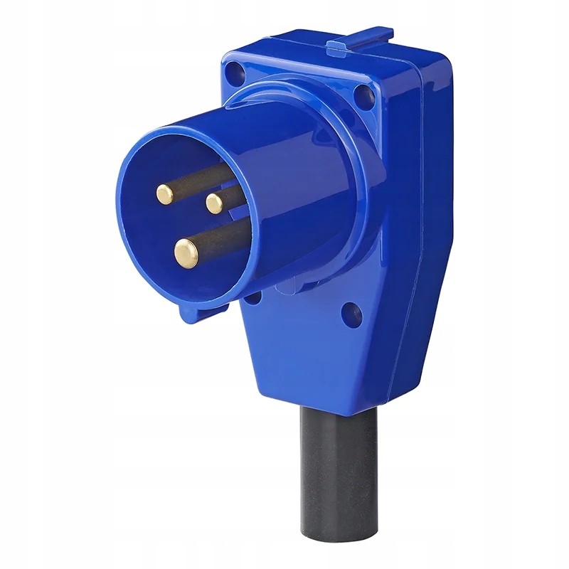 Male angle plug cee 16a 230v camper trailer