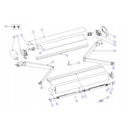 Thule 1500600965 end plate for omnistor 6002
