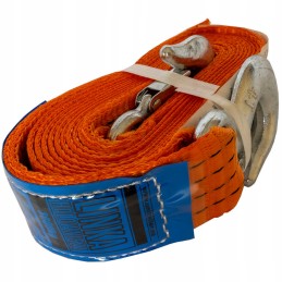Tow rope with hooks 4 5 m 3 t strong belt