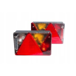 Set of 2x aspoeck rear combination lamps for trailers