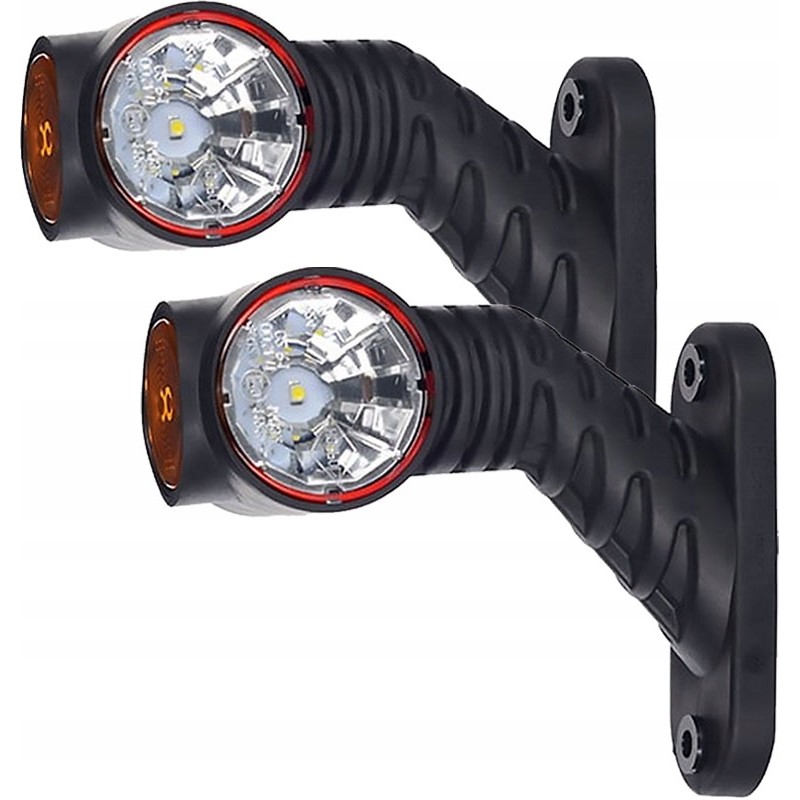Three-function LED trailer marker lamp