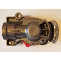Red soft pneumatic connector m16x1 5 Wabco with valve