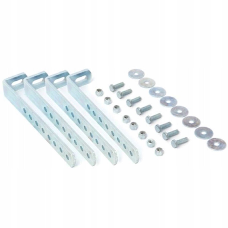 Mounting bracket for the Daken tool box for a semi-trailer, a bus, a tow truck