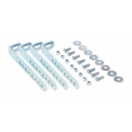 Mounting bracket for the Daken tool box for a semi-trailer, a bus, a tow truck