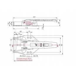 Steelpress trailer fastener