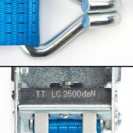 Transport belt 5t 50mm 9m transport belts 9m tiscotex tuv 2500dan