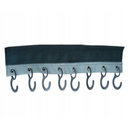 Tourist towel hanger with 8 Velcro hooks