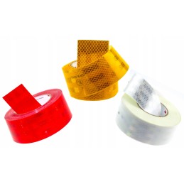 Reflective tape, contour, 3m, 3 colors, 1m, approved