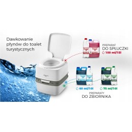 Fluid for tourist toilets tornado green eco 5l