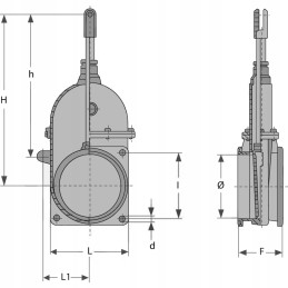 Brass valve MZ 4 slurry tanker