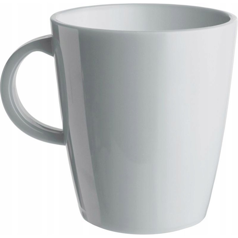 Unbreakable white Brunner dolomite yacht mug