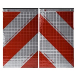 Elevator platform markings, flag reflectors, set