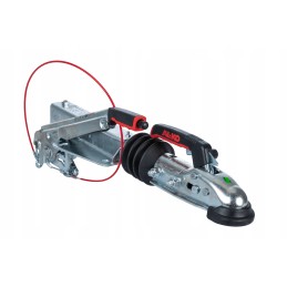 Alco overrun device for 1000 kg trailers