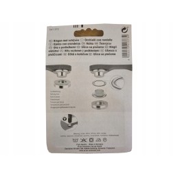 Set of 14 mm eyelets with underlays for tents