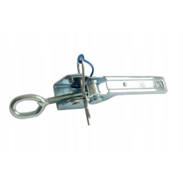 Winterhoff side trailer hitch, clamp, tilting side closure