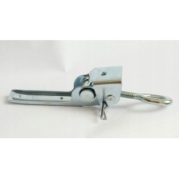 Winterhoff side trailer hitch, clamp, tilting side closure