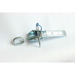 Winterhoff side trailer hitch, clamp, tilting side closure