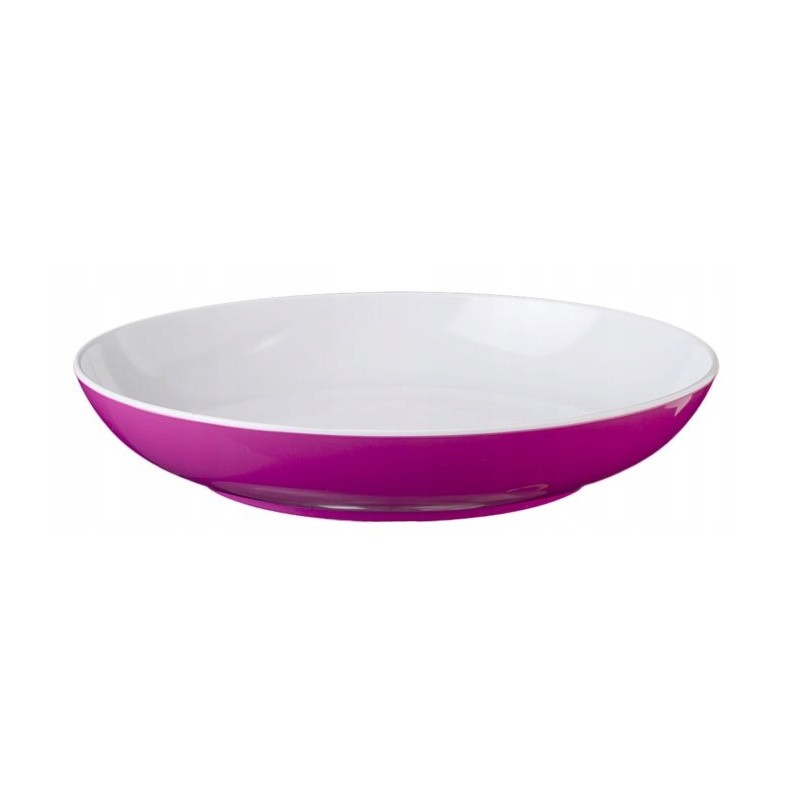 Spectrum blue brunner deep melamine plate