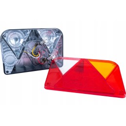Combination rear lamp for unitrailer dpt 35 trailers, right