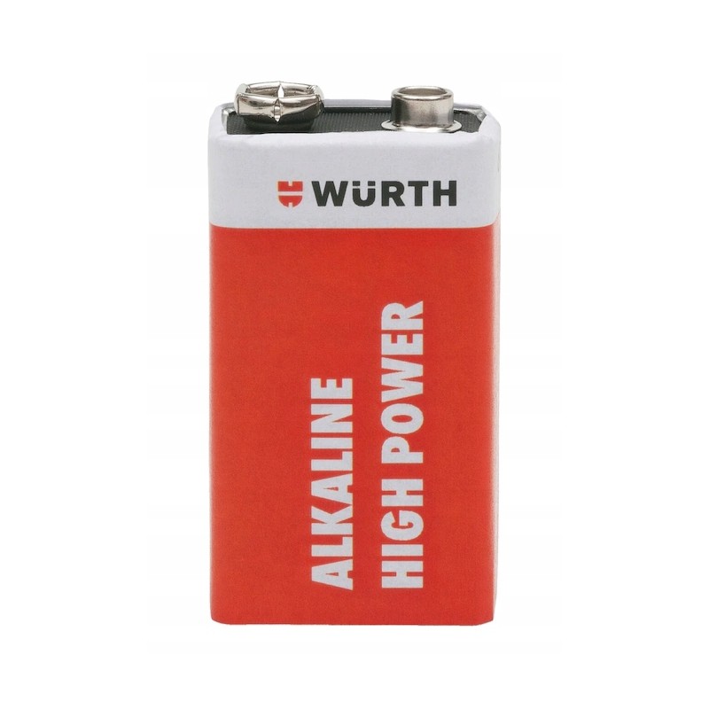 Wurth block battery 9v dc 6lr61 6am6 1 pc